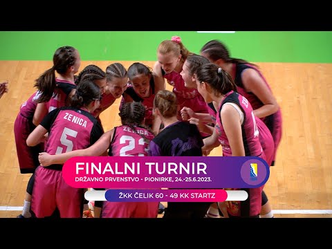 ŽKK Čelik (Zenica) 60 : 49 KK StarTz (Tuzla) 24.6.2023.