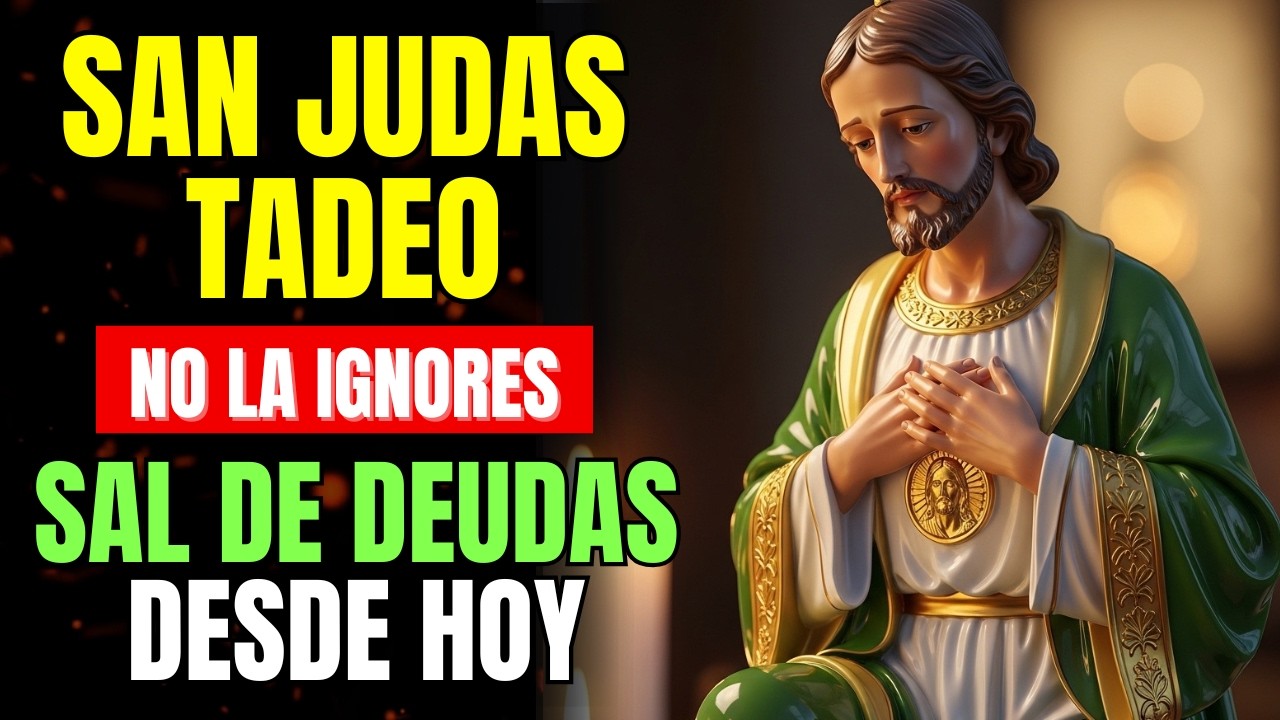 Oración a San Judas Tadeo para Salir de Deudas
