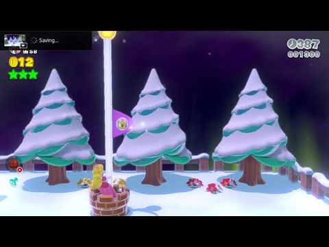 Super Mario 3D World (Switch) 3-1 Itemless Speedrun - Time: 13 (TWR)