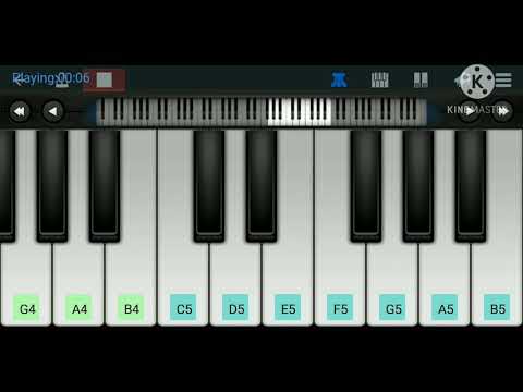 Happy Birthday Song on piano,by Mridul Bhardwaj