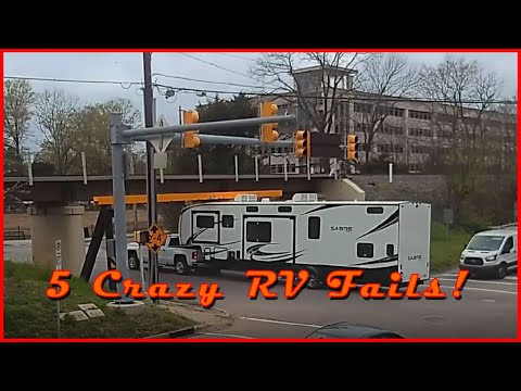 5 Crazy RV Fails! RV fail Compilation!