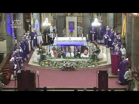 Messe en mémoire des victimes de l’attentat de la basilique Notre-Dame de l’Assomption à Nice