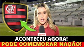 ACONTECEU AGORA! NO CENTRO DO RIO! TRIO DOS CAMPEÕES! NOTÍCIAS DO FLAMENGO