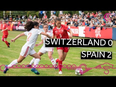 #WU19EURO highlights: Switzerland 0-2 Spain