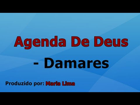 Agenda De Deus - Damares