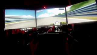 preview picture of video 'U-RUN F1 RACING SIMULATOR LOMME ON RIDE HD WITH NILOX'