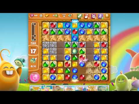 Diamond Digger Saga level 19 (no boosters or extra moves)