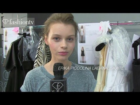 Veronique Leroy Spring/Summer 2014 Hair and Make Up | Paris Fashion Week PFW | FashionTV