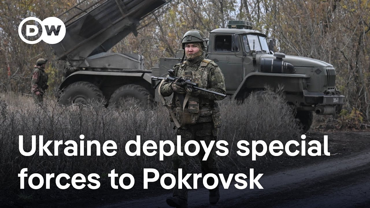 Pokrovsk: Fighting intensifies around key town in Ukraine | DW News