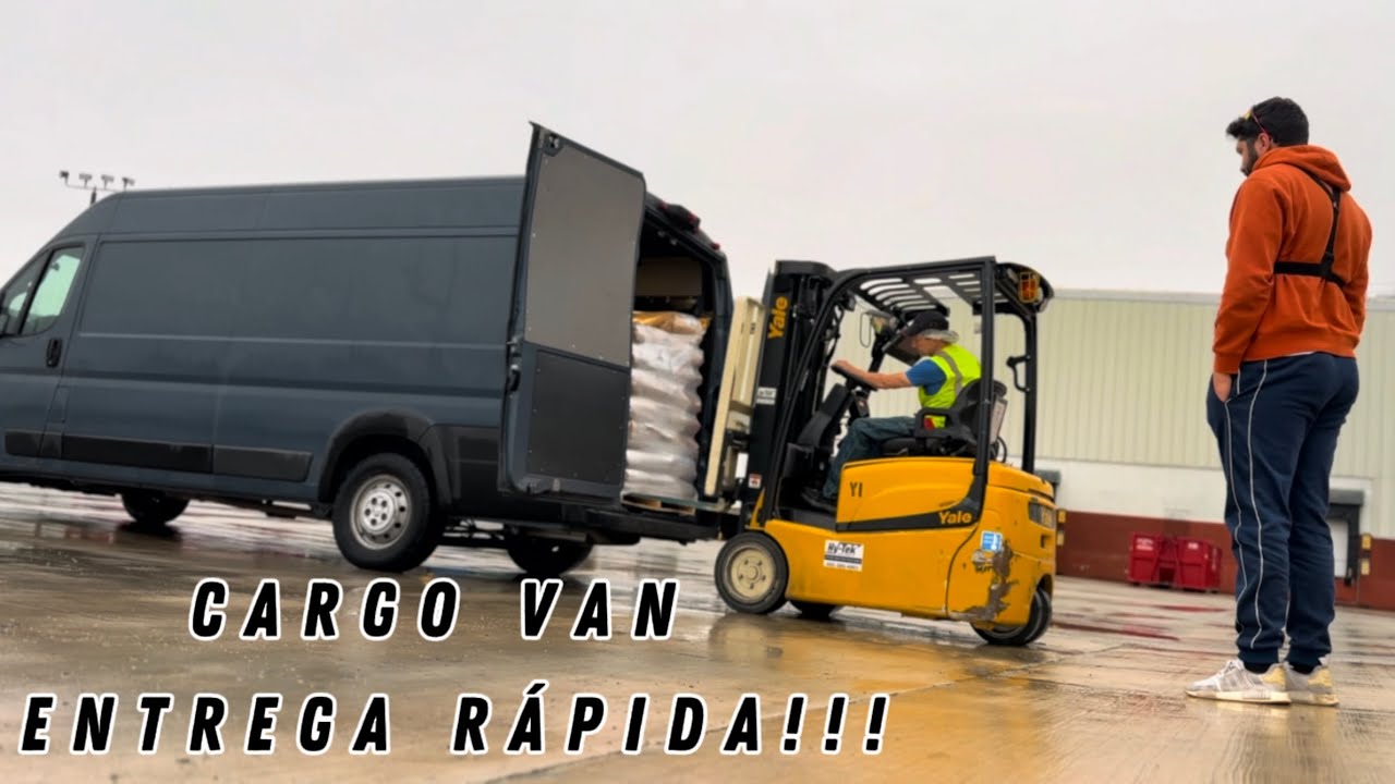 Cargo van, dia a dia como é!! #3 entrega rápida de 1 dia!!!
