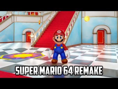 ⭐ Super Mario 64 Reimagined - SM64 Remake / Remaster (For PC, no Switch)