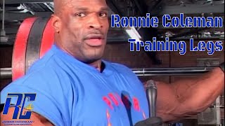 Ronnie Coleman Rare Leg Training Post Olympia | In HD