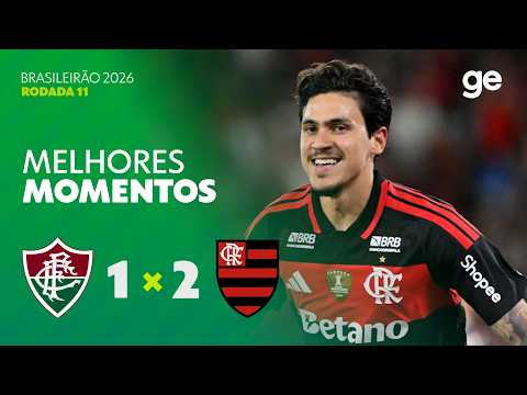 Gols e lances de Fluminense x Flamengo
