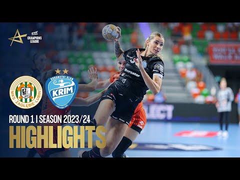 MKS Zaglebie Lubin vs Krim Mercator Ljubljana | Round 1 | EHF Champions League Women 2023/24