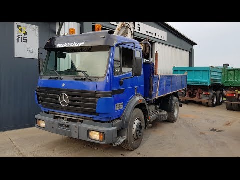 TRUCK MERCEDES-BENZ SK 1729 TIPPER 4X2 FIŠ TRUCKS & MACHINERY SLOVENIA