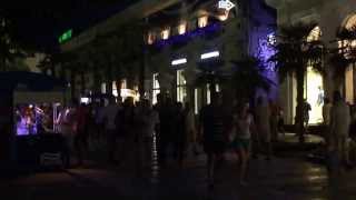 preview picture of video 'последние дни лета. набережная Ялты 2013'