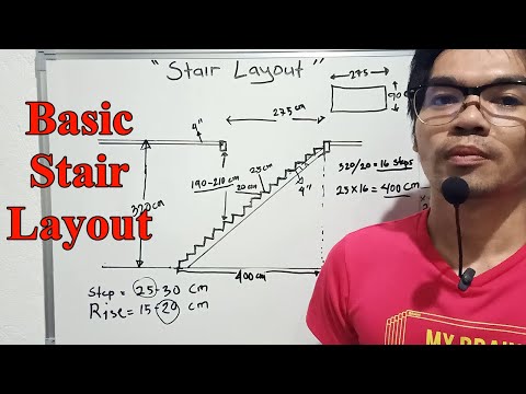 How to Layout Stair? | Standard procedure.