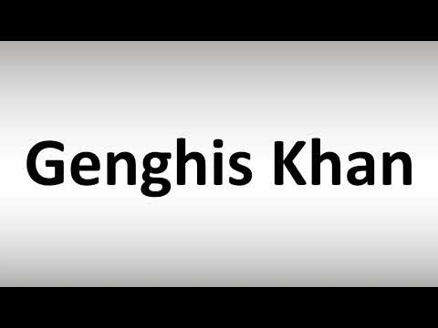 How to Pronounce Genghis Khan