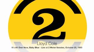 Lloyd Cole - It&#39;s All Over Now, Baby Blue (2 Meter Sessies, 25/10/1993)