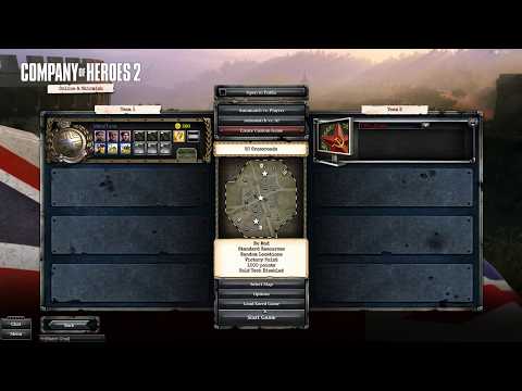 [2020.01.06] Company of heroes 2 - UK Forces gameplay (CoH2 UKF), 1vs1 expert AI