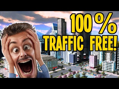 How Did We Hit 100% PERFECT Traffic Flow in Cities Skylines??? #TeaVille