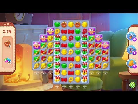 Homescapes Level 9728 No Boosters Gameplay