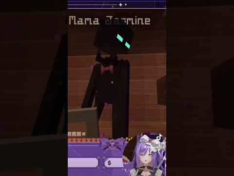 Vtuber @SugarJasminemeets her mom in Minecraft 😲🤣#vtuberen