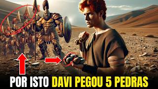 O MISTERIOSO SIGNIFICADO DAS CINCO PEDRAS DE DAVI AO ENFRENTAR GOLIAS