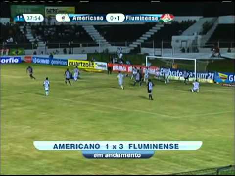Carioca 2012 - Taça GB - Americano 2x3 Fluminense - Gols do Jogo