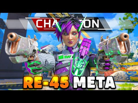 The New RE-45 Meta Is Actually Disgusting - Apex Legends