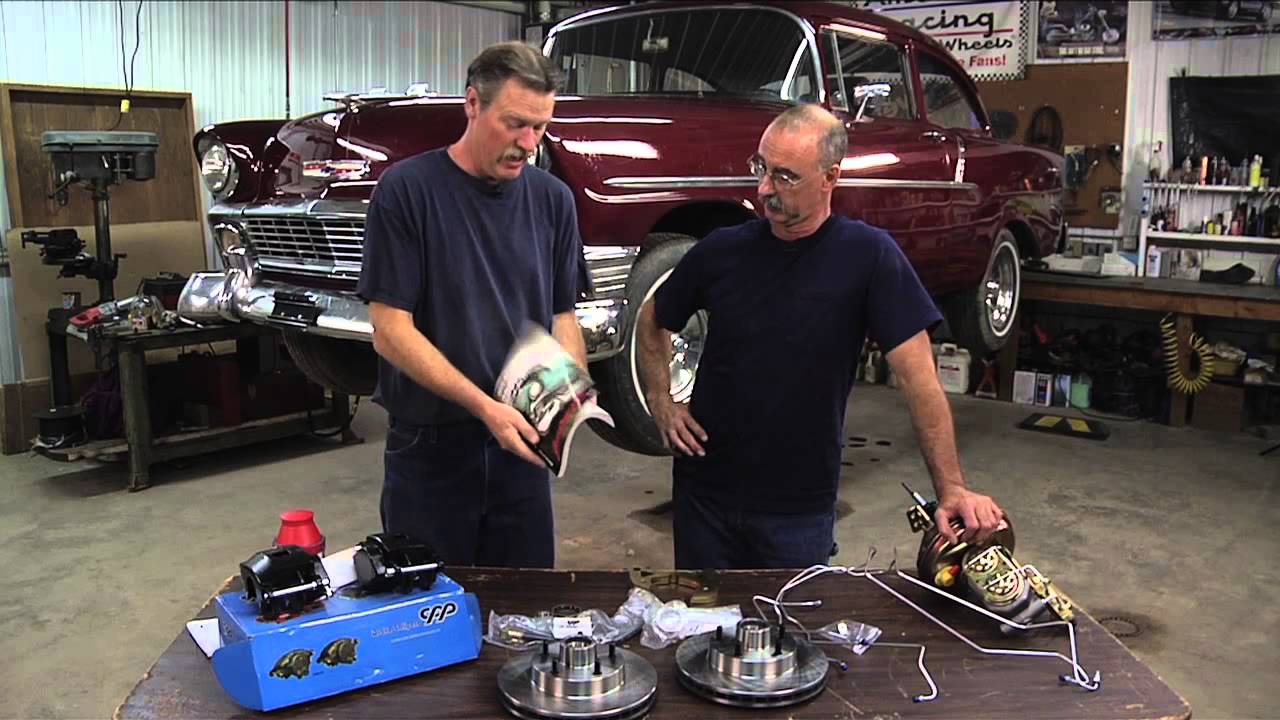 DRUM TO DISC BRAKE CONVERSION ON A CHEVY CLASSIC CAR
