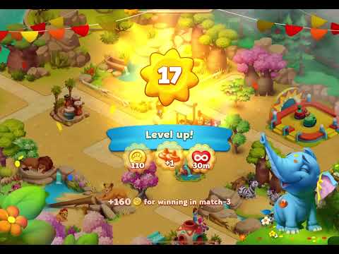 Wildscapes 203 level Gameplay Story