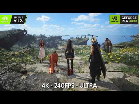 FINAL FANTASY VII REBIRTH Exclusive 4K Gameplay | PC RTX 4090 Next-Gen Graphics Open World RPG
