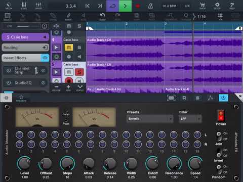 Promos codes! 4 Pockets Audio Shredder AUv3 Plugin