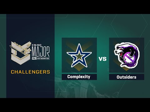 Complexity vs Outsiders | Map 1 Overpass | PGL Major Antwerp 2022 Challengers Stage