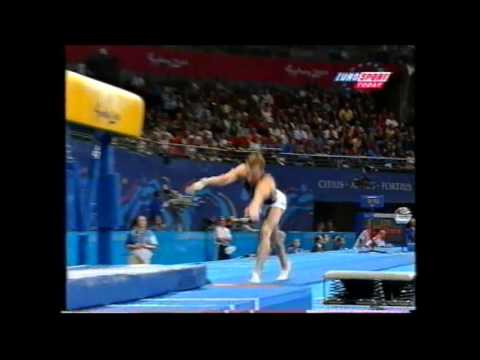 Maxime ALECHINE (RUS) vault - 2000 Sydney Olympics AA