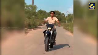 Download lagu කියන කිසිත් දේ නාසන නිරූපණ ශිල්පිනියගේ පුංචි පුතු 'හිච්චි රයිඩර්' mp3