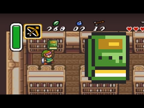 The Legend of Zelda - A Link to the Past - How to get the Book of Mudora with Pegasus Boots