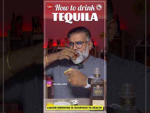 How to drink TEQUILA | Tequila + Lemon + Salt | 1800 Anejo Tequila
