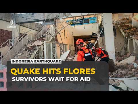 Indonesia Quake Kills 53, Displaces Thousands on Flores Island
