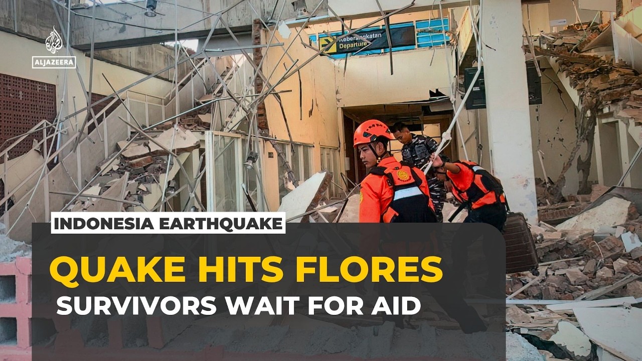 Indonesia Quake Kills 53, Displaces Thousands on Flores Island