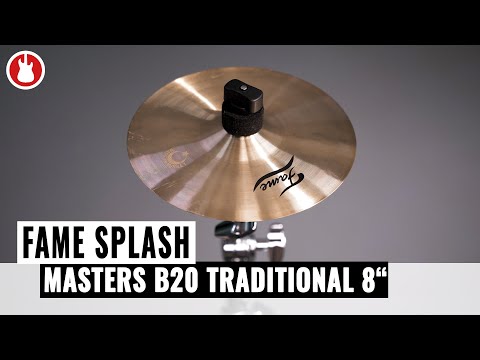 Fame Masters B20 Splash 8" (Natural) - Splash Cymbal image 2