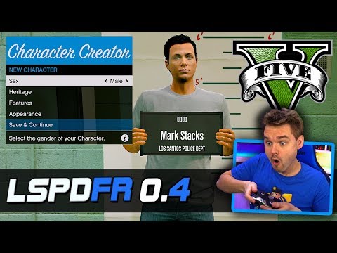 GTA 5 LSPDFR 0.4 Update Features Showcase: Character Customization, Interaction Menu, Apartment