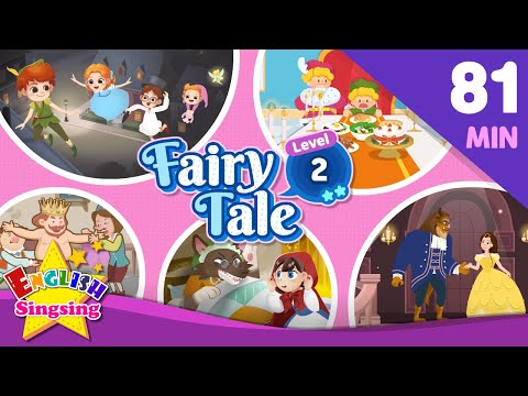 Level2 Stories - Fairy tale Compilation | 81 minutes English Stories (Reading Books)