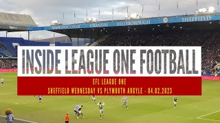 Match Day: Sheffied Wednesday vs Plymouth Argyle 6.2.2023 We're Top of the League! イングランド・リーグ1の首位攻防戦
