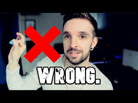 I've Held a Guitar Pick WRONG for 17 years! Is it Too Late to fix?