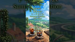 【AI音楽】夏休みの期待感に胸高鳴るイントロ【夏BGM/ Summer Lofi】#shorts #AI音楽 #夏BGM #オリジナル曲