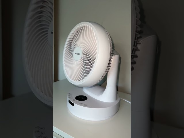 Vidéo teaser pour ecofort ecoQ SilentAir Tavo Test von Alina: ultra-leiser Ventilator mit Naturmodus