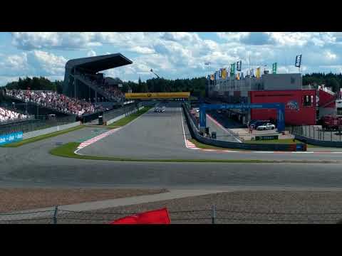 DTM Moscow race 2 safety car start