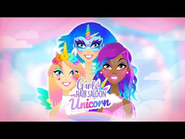Girls Hair Salon Unicorn Hairstyle Kids Games By Pazu Games
